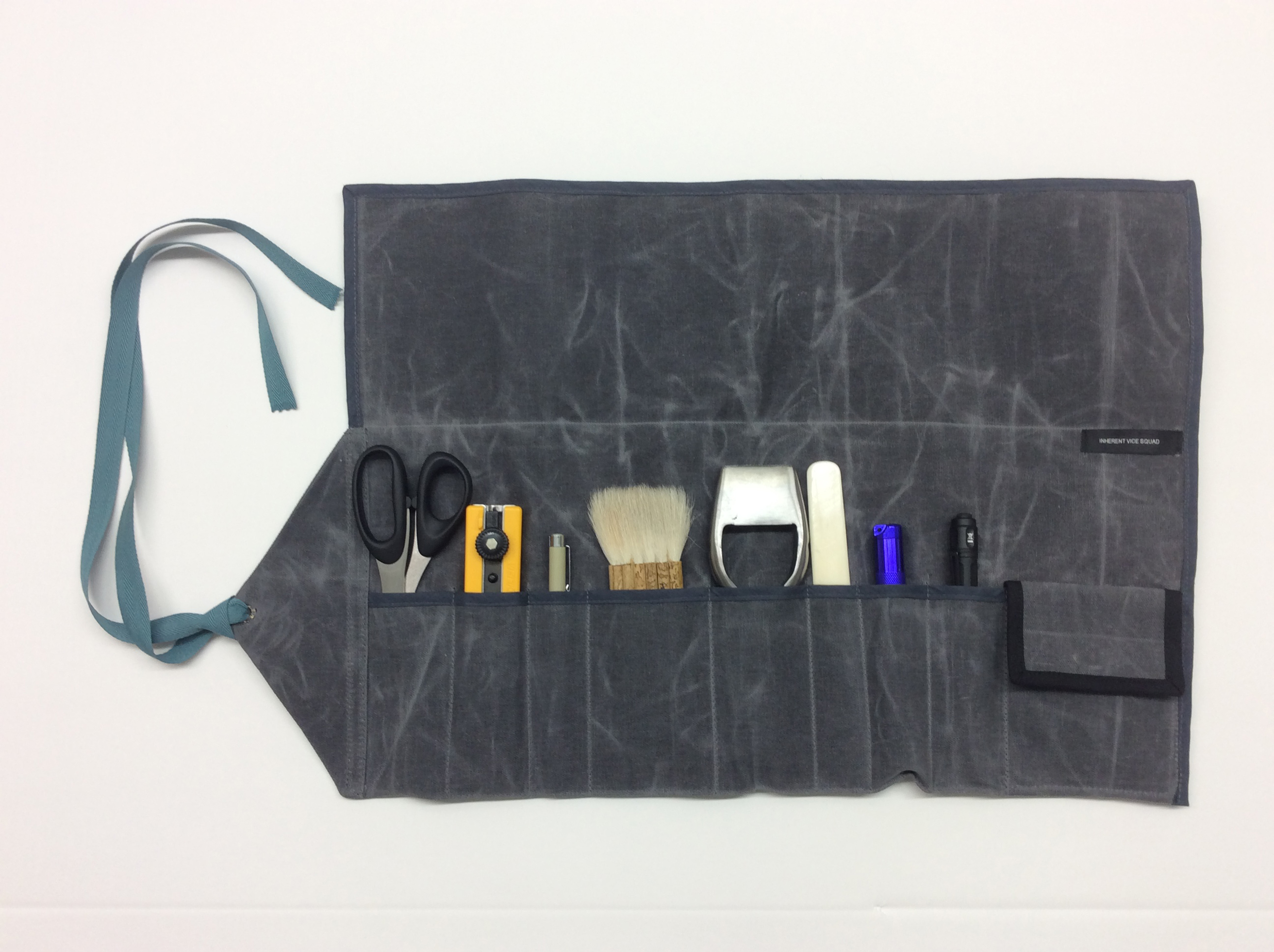 BeesWaxed Canvas Tool Wrap Inherent Vice Squad